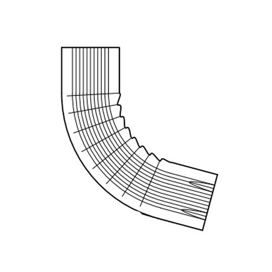 Dimensional Metals Downspout Elbow