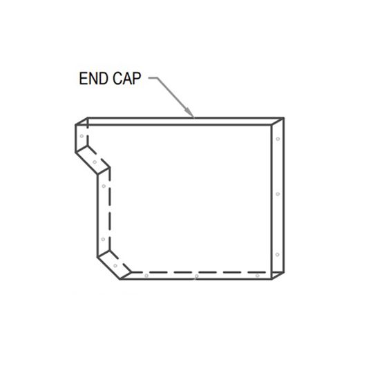 Dimensional Metals Gutter End Cap