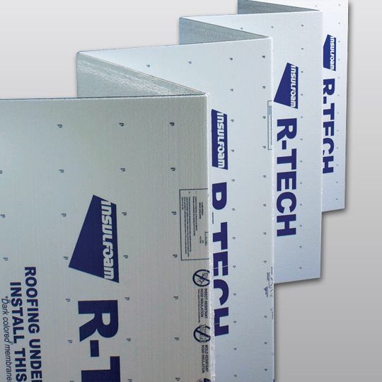 Carlisle SynTec 0.375" 4' x 50' R-Tech EPS Fanfold Recover Boards