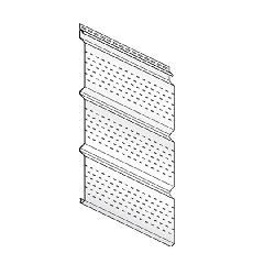 KP Building Products 12" Enviro Lanced Brushed Triple 4" Vinyl Soffit