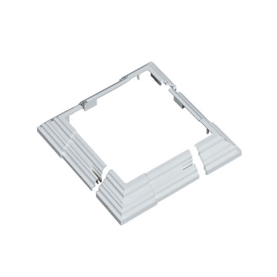 L.B. Plastics 4" Base Molding White