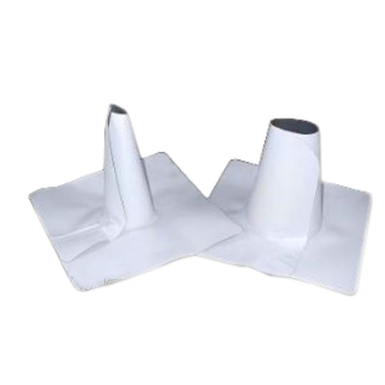 Genflex 1" to 3" TPO Reinforced Pipe Boot White