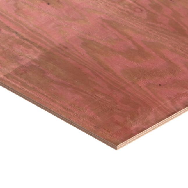 Chicago Flameproof 1/2" x 4' x 8' CDX Treated Plywood