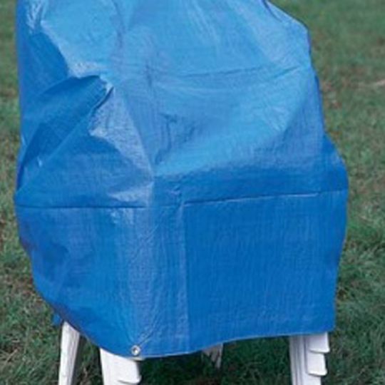 Hygrade 40' x 50' Blue Poly Tarp Blue