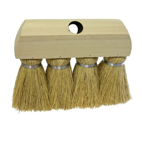 The Brush Man 4 Knot Roofing Brush with Tampico Fill