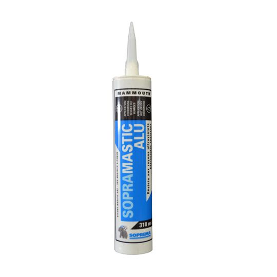 Soprema SOPRAMASTIC&reg; ALU Modified Bitumen Mastic 16.9 Oz. Plastic Tube