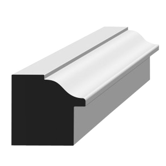 Azek PVC Back Band Moulding