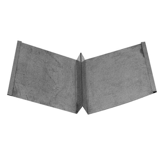 Able Sheet Metal 28 Gauge x 18" x 10' W-Valley Charcoal