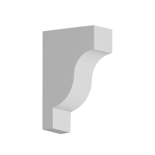 Fypon Molded Millwork 7" x 11" x 3" Bracket