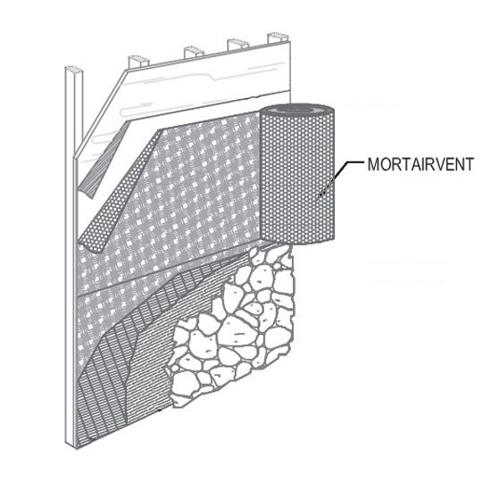 Benjamin Obdyke MortairVent - 2 SQ. Roll