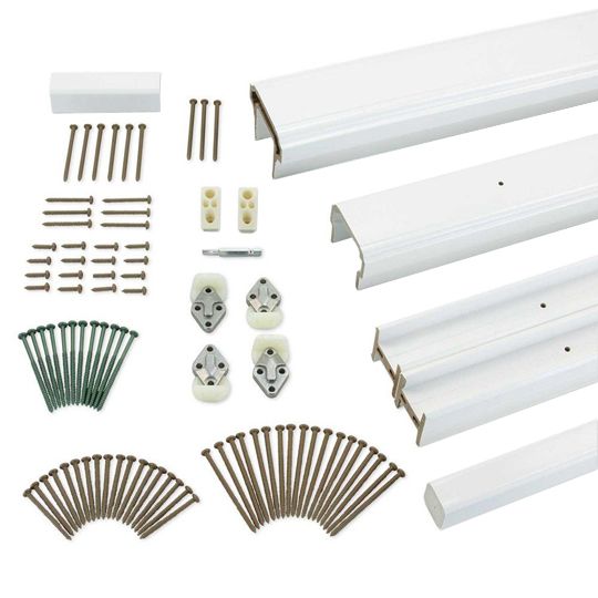 Azek 8' x 36" Premier Rail Kit with Hardware & 18 Ballusters White