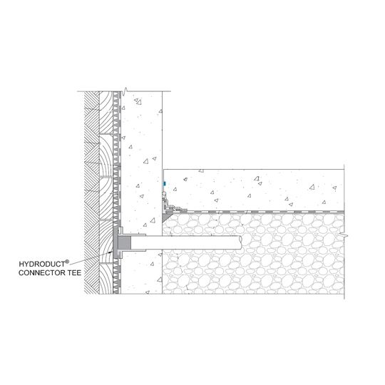 GCP Applied Technologies Hydroduct&reg; Connector Tee