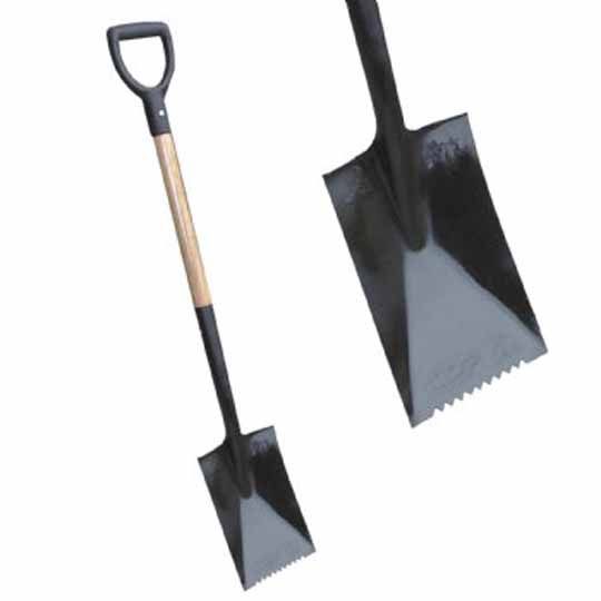 C&R Manufacturing #3 Tear-Off Serrated Spade D-Handle without Fulcrum