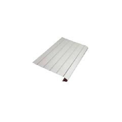 Quality Edge .024" x 13-1/2" x 61" TruGuard Aluminum Gutter Protection...