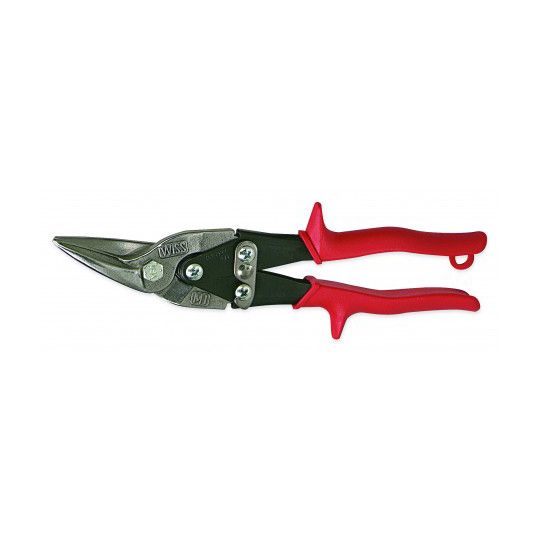 Wiss 9-3/4" Left Cut Compound Action Snips Red