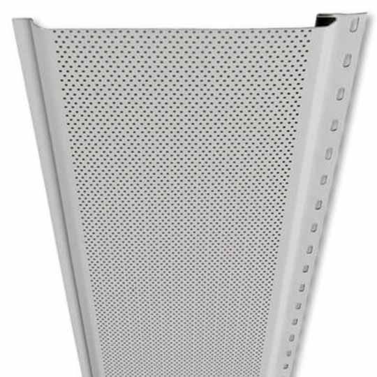 Mastic Envoy 6" Perforated V-Groove Aluminum Soffit White