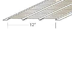 Quality Aluminum Products Triple Four Lanced V-Panel Aluminum Soffit