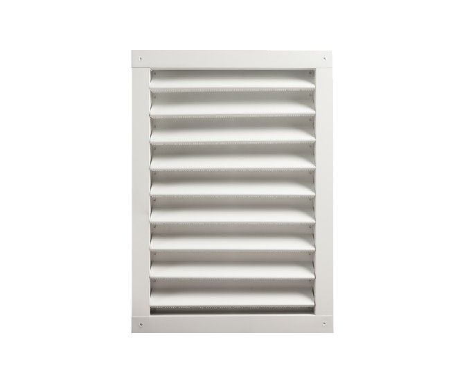 GAF 12" x 18" MasterFlow&reg; Aluminum Gable Louver White