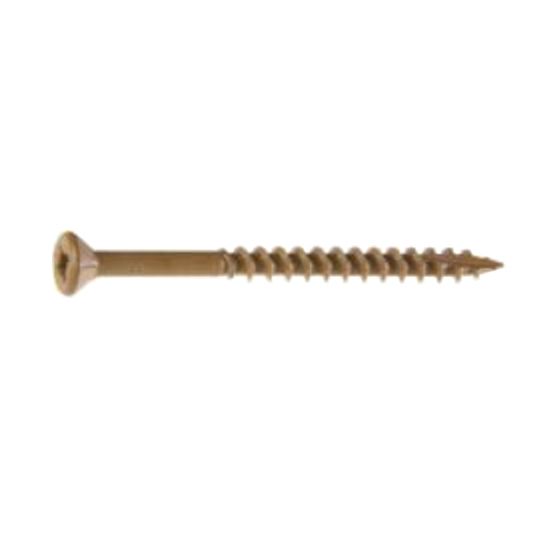 Grip-Rite 1-5/8" x #8 PrimeGuard&trade; #2 Phillips Bugle-Head Sharp Point Coarse Thread Exterior Screws - 1 Lb. Box