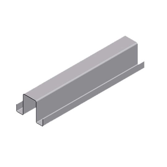 Atas Metals 18 Gauge 1-1/2" x 12' Hat Channel