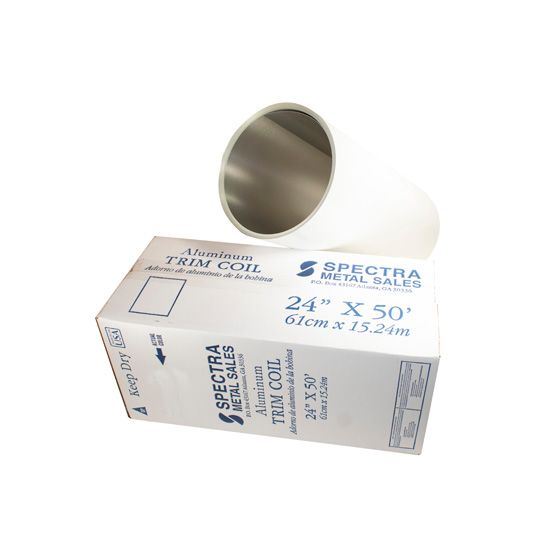 Spectra Metal Sales 189 PVC Trim Coil White