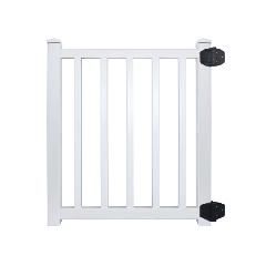 Fairway Building Products V210 Vinyl Railing Gate with 34" Square Balusters