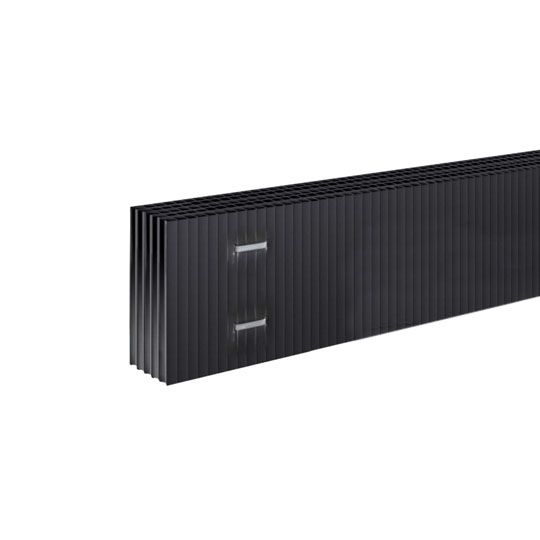 Cor-A-Vent 4' SV-5 Siding Vent Black