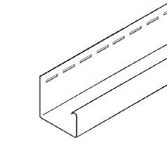 KP Building Products 1-1/4" x 12' Adirondack&reg; J-Channel