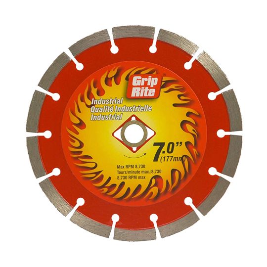 Grip-Rite 7" Industrial Quality Segmented Blade