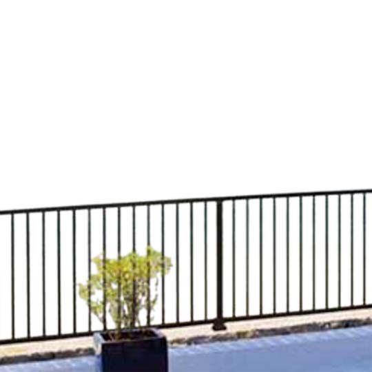 Poly Rail 4' x 36" Westbury&reg; Aluminum Railing Gloss White