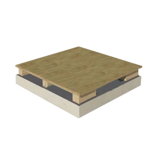 Hunter Panels 4.6" x 4' x 8' Cool-Vent Ventilated Nailbase Polyiso Insulation with 5/8" Plywood