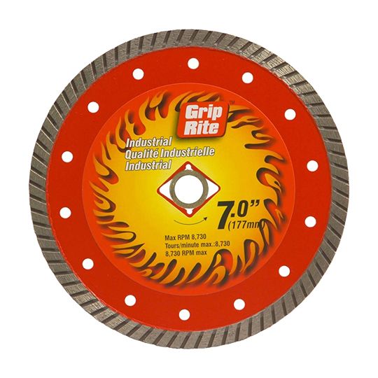 Grip-Rite 7" Industrial Quality Turbo Blade