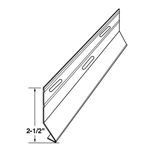 Mastic Aluminum Starter Strip - Spring Style