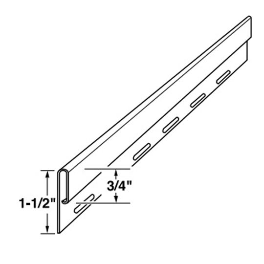 Mastic 12'6" Finish Trim Deep Granite