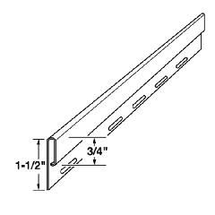 Mastic 12'6" Finish Trim