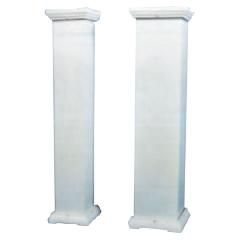 Style-Rite 6" x 8' Smooth Square Column with Cap & Base