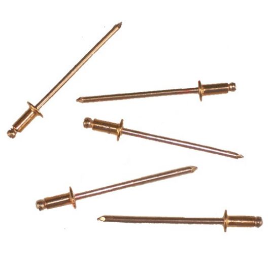 Malco 3/8" Copper Rivets - Bag of 100