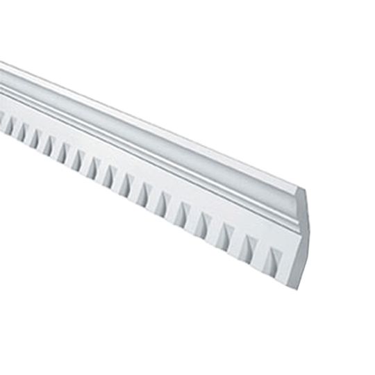 Fypon Molded Millwork 3-1/4" x 6-7/8" x 12' Dentil Crown Molding