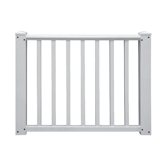 Poly Rail 36" x 42" TRX Gate White