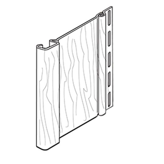 RMC/Homex Select Series Board & Batten 7" Panel Graphite Grey