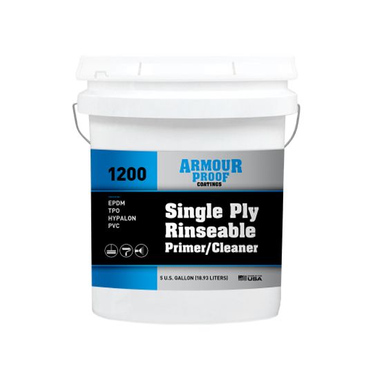 United Asphalt (New Jersey) Armour Proof AP-1200 EPDM Rinseable Primer - 5 Gallon Pail