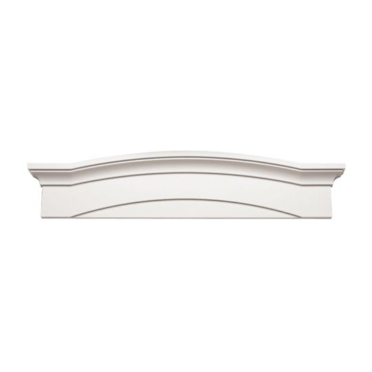 Fypon Molded Millwork 10" x 72" Wide Eyebrow Window Crosshead