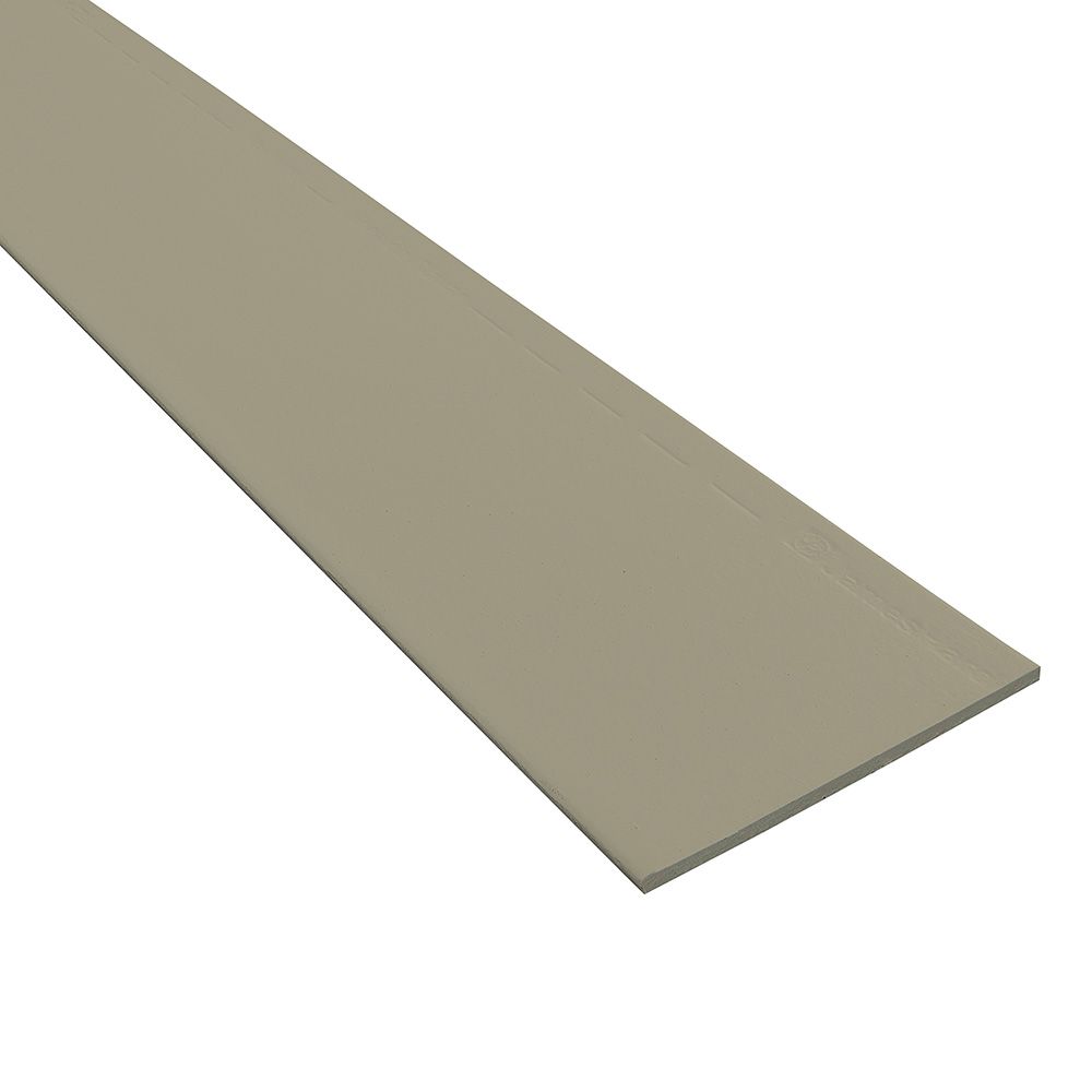 James Hardie 5/16" 8-1/4" x 12' Hardie Plank Smooth Eased Edge Lap Siding for HardieZone 5 Khaki Brown