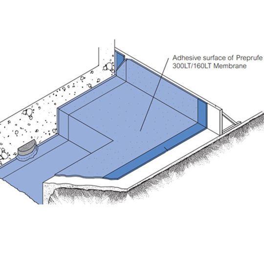 GCP Applied Technologies 4' x 98' Preprufe&reg; 300LT