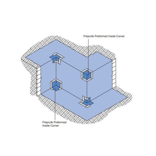 GCP Applied Technologies Preprufe&reg; Preformed Corners Outside