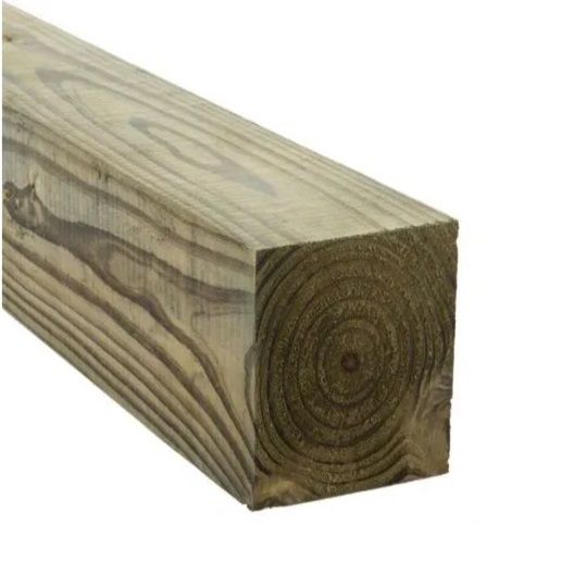 Boise Cascade 4" x 4" x 10' Pressure-Treated #2 Yellow Pine