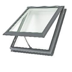 Velux Manual "Fresh Air" Deck-Mounted Skylight with Aluminum Cladding &...