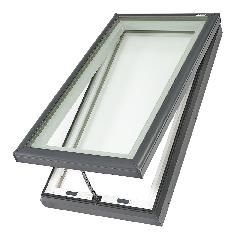 Velux Manual "Fresh Air" Curb-Mounted Skylight with Aluminum Cladding &...