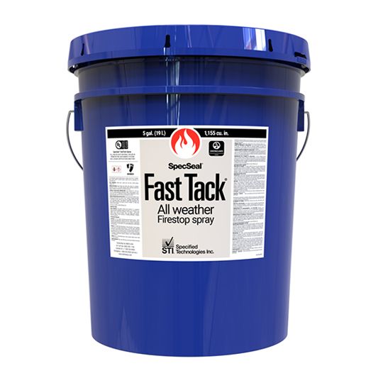 STI - Firestop Authority SpecSeal&reg; Fast Tack Firestop Spray - 5 Gallon Pail