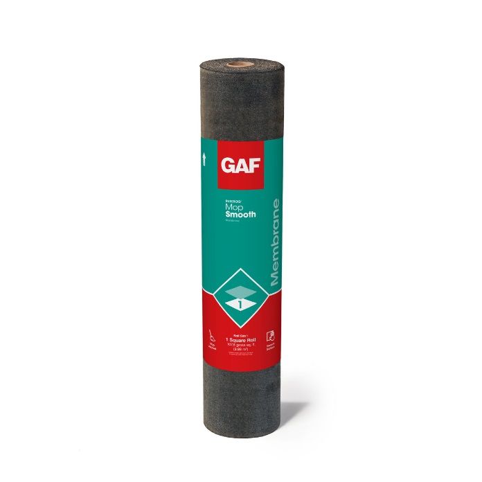 GAF 0.09" RUBEROID&reg; Mop Smooth Membrane 1 SQ. Roll